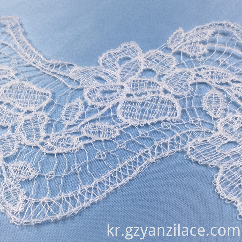 White Crochet Lace Trim for Dress